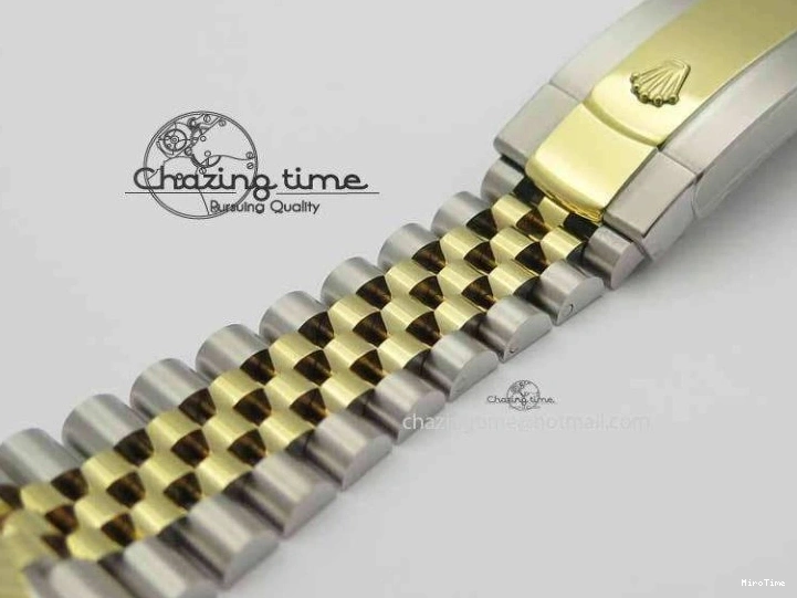 MiroTime 0324 DateJust II 41mm SS YG BP Maker Best Edition Black Roman Dial On Jubilee Bracelet A DailyWear 3665